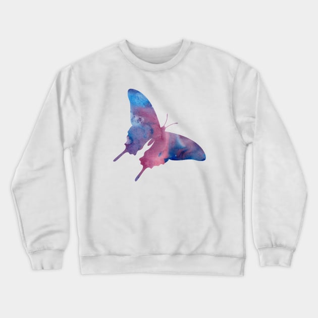 Butterfly Crewneck Sweatshirt by TheJollyMarten